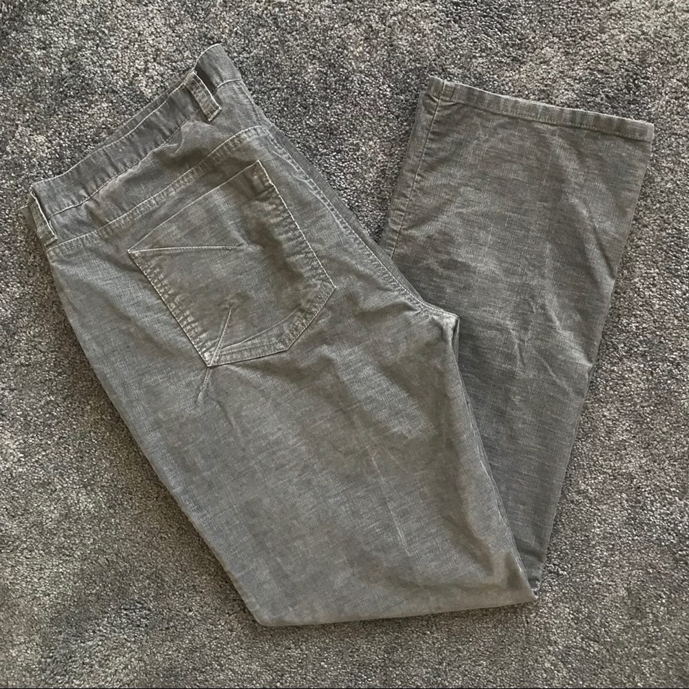 Kenneth Cole Corduroys Jeans Gray Size 38/32